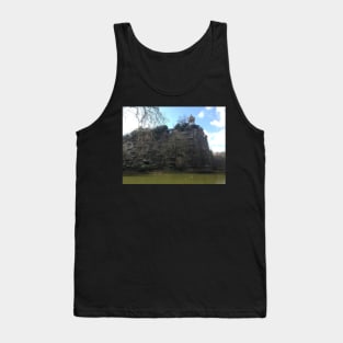 Watch Tower in a Parisian Park Tank Top